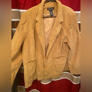 Corduroy jacket. Size 1x